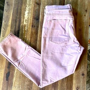Pink banana republic jeans 28/6